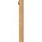 Ekena Millwork Merced Block Smooth Bracket w/ Offset Brace, Western Red Cedar, 3 1/2"W x 20"D x 32"H BKT0402X20X32MRC05SWR - alternate 4